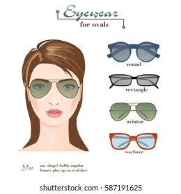 Womens glasses for ovals.