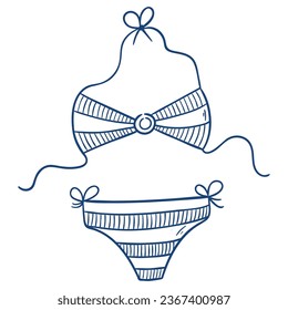 Women's . Hand drawn vector illustration