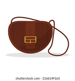 Womens handbag. Fashionable ladies accessories, shopper, tote, belt bag and clutch. Fashion leather and textile bags flat vector illustration.