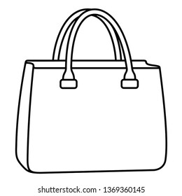 Handbag Outline Images, Stock Photos & Vectors | Shutterstock