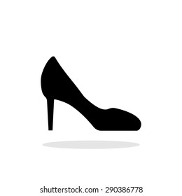 women's heels vector icon