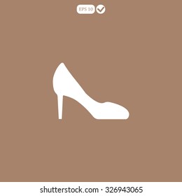 women's heels vector icon