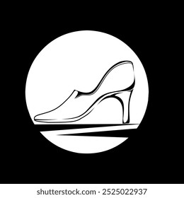 women's high heel shoes logo or symbol