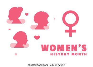 Womens History Month Design For International Moment