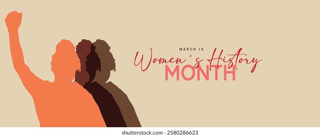 women's history month illustration background 