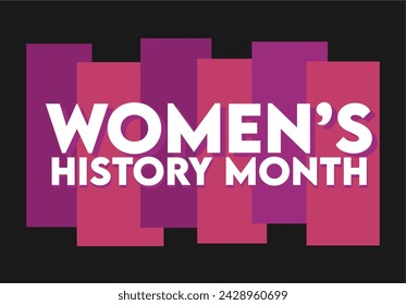 Women's History Month March 2024