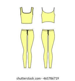 Women's homewear. pajamas jersey. pants and top. clothes