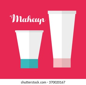 Womens make up and cosmetics