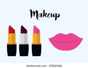 Womens make up and cosmetics
