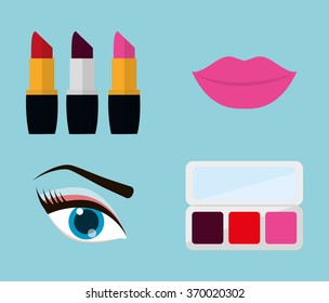 Womens make up and cosmetics