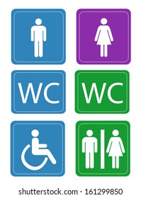 Women's and Men's Toilets 