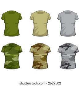 Women's Military Shirts