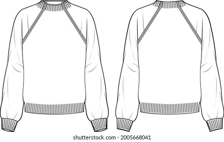 4,189 Girls Sweater Flat Drawing Images, Stock Photos & Vectors ...