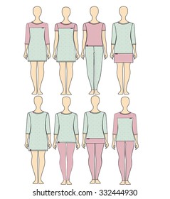 
Women's pajamas jersey. 