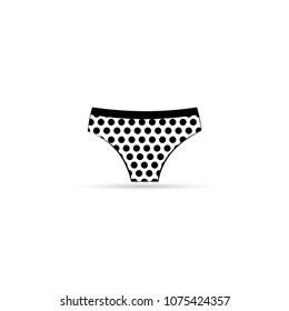 women's panties icon. Women's things element.