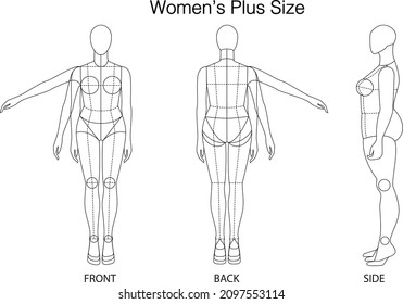 Women's plus size fashion