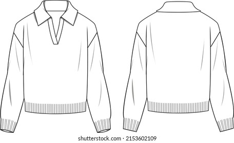 Women`s jumper size chart stock vector. Illustration of apparel - 265359045