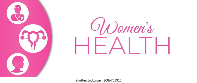 Women's Reproductive Health Awareness Medical Background Illustration