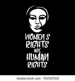 women's right day illustration