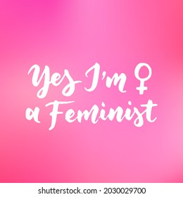 Women's rights quote, phrase. Vector lettering about feminism, woman rights, motivational slogan. Women support and empower, care of yourself, self-care poster.