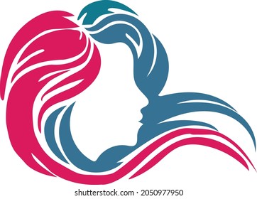 Women's Saloon logo design concept