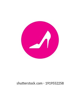Women's shoe icon vector illustration design.