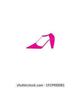 Women's shoe icon vector illustration design.