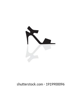 Women's shoe icon vector illustration design.
