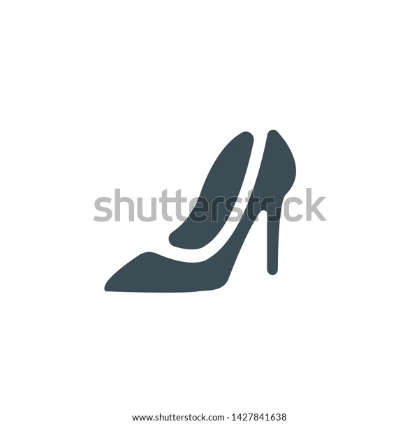Women\'s shoe vector\
isolated on white