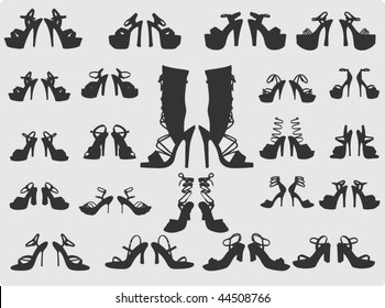 Womens shoes collection