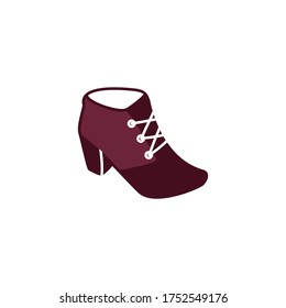 women's shoes icon design vector template eps10