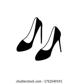 women's shoes icon design vector template eps10