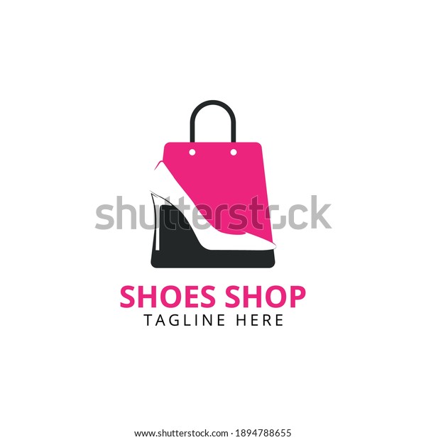 Womens Shoes Logo Design Vector Template Stock Vector (Royalty Free ...