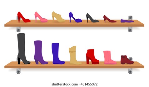 26,173 Shoe shelf Images, Stock Photos & Vectors | Shutterstock