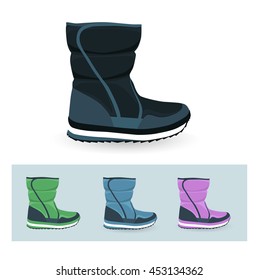 Womens shoes vector
