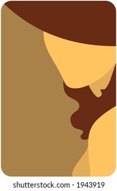 Women`s silhouette