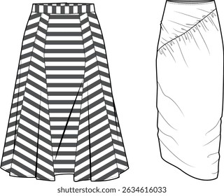 women's skirt designs, fashion models and more