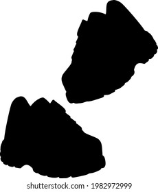 Mujeres zapatillas en la plataforma.
