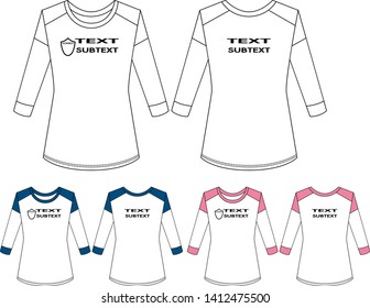 Womens Sport Shirt Long Sleeve