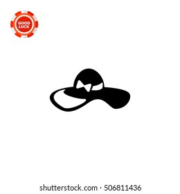 Womens Summer Hat Icon