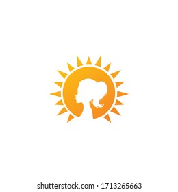 women's sun Vector and Logo Templates