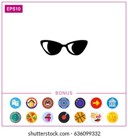 Womens Sunglasses Icon