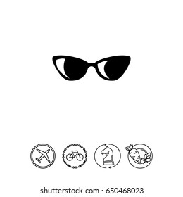 Womens Sunglasses Icon