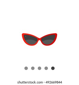 Womens Sunglasses Vector Icon
