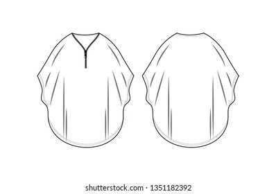 Women's Tops and Dresses Drawing, illustrations