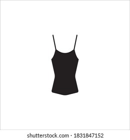 Icono de la ropa interior de la mujer, ilustración de diseño vectorial 