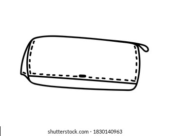 WOMEN'S WALLET ON A WHITE BACKGROUND IN VEC