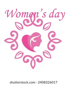 womense day vector design .international womense day .