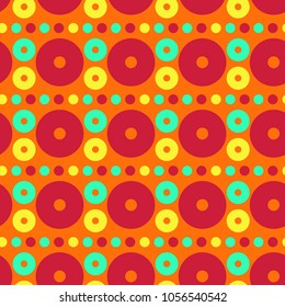 Wonder cookie seamless pattern. Authentic design for digital and print media.