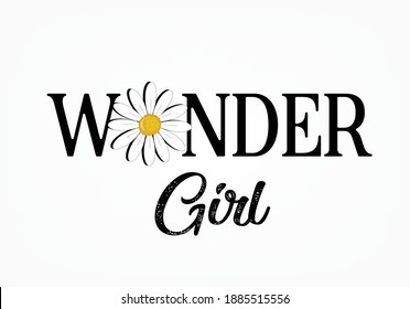 wonder girl with daisy lower